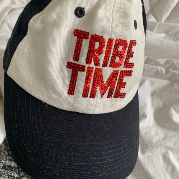 PINK Victoria's Secret Accessories - Victoria secret pink Cleveland Indians hat used